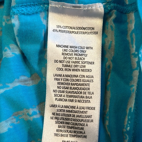 Calvin Klein Performance Women’s Ombré Short Sleeve Pullover T-shirt Top Large - Picture 13 of 13